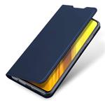 DUX DUCIS Xiaomi Poco X3 Wallet Hoesje Slimline - Blauw