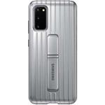 Samsung Galaxy S20 Protective Standing Cover Zilver