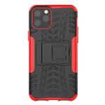 Apple iPhone 11 Pro Rugged Hybrid Hoesje Rood