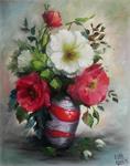 Workshop Bloemen schilderen  26 febr.  in Soest 