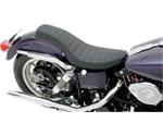 Drag Specialties Spoon-Style Harley Davidson zadel zwart