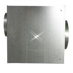 lege afzuigbox staal 550x550 mm