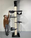 Krabpaal Maine Coon Tower Crown Dark Grey