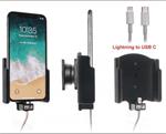 Brodit houder Apple iPhone X/XS Padded lightning-> USB-C