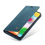 CASEME Samsung Galaxy A41 Retro Wallet Case - Blauw