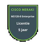 Cisco Meraki MS120-8 Enterprise Licentie 5 jaar