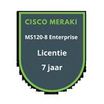 Cisco Meraki MS120-8 Enterprise Licentie 7 jaar