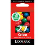 Lexmark printkop nr. 27HC color 10NX227E ORIGINEEL Merkartik