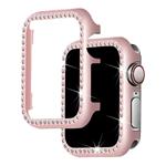 DrPhone Apple Watch 1/2/3 38mm TPU Bling Case met Kristal Di