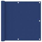 vidaXL Écran de balcon Bleu 90x300 cm Tissu Oxford