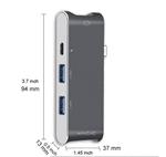 DrPhone 6-in-1 Type-C Hub - USB-C Thunderbolt3 (40 Gb) /USB-