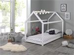 Cabane 1-persoons huisbed wit
