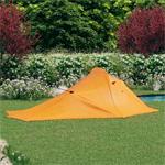 vidaXL Tent 317x240x100 cm oranje en grijs