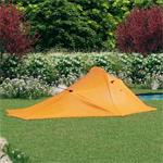 vidaXL Tent 317x240x100 cm oranje en grijs