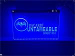 Bacardi neon bord lamp LED cafe verlichting reclame lichtbak