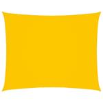 vidaXL Zonnescherm rechthoekig 6x7 m oxford stof geel