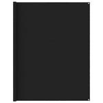 vidaXL Tenttapijt 250x550 cm zwart