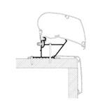 Thule Caravan Roof Top Adapter LED 500