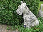 betonnen hond
