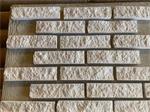 Witte kalkzand strips