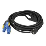 DAP Schuko to Neutrik Powercon splitter 3 way
