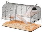 Zolux Knaagdierkooi Neo Panas Glas / Tralies Zwart 71X41X49