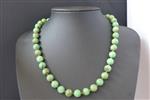 Ketting/oorhanger-set van CHRYSOPRAAS