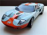 modelauto Ford GT Concept GULF – schaal 1:12 50 cm