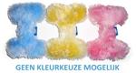 PLUCHE PUPPY BOT ROZE, GEEL OF LICHTBLAUW