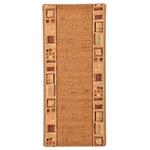 vidaXL Tapijtloper met gelbodem 67x150 cm beige