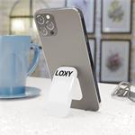 LOKY - Phone Click-On Grip One size / Glossy / White