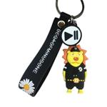 Leeuw tas hanger/sleutelhanger