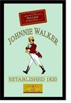 Johnnie Walker Red label spiegel