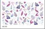 Korneliya Airbrush Waterdecal   AG 522