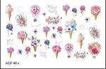 Korneliya Airbrush Waterdecal met Foil  AGF 40 silver