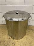 RVS prullenbak afvalbak 90 liter Horeca