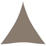 vidaXL Voile de parasol Tissu Oxford triangulaire 5x5x5 m Ta