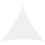 vidaXL Voile de parasol Tissu Oxford triangulaire 3,6x3,6x3,