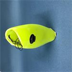 43519-Dreamlight Design Vaas plat groen 12cm (2stuks)