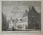 [Antique print, engraving] Het stadhuis te Oudewater, publis