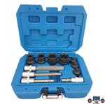 Remklauw dopsleutelset 11-delig WT-81515