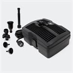 Vijverfilter vijverpomp fonteinpomp 3 in 1 ECO 1000l/u + uv-