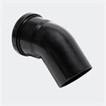 Biofilter pvc uitlaat vijverfilter elleboog 75mm  45° 52172