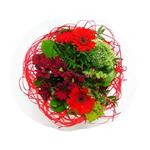 Boeket Sisal Medium Rood