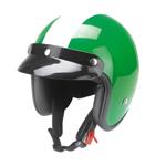 Redbike RB-753 retro jethelm groen-wit