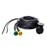 Kabelset 7M met stekker 13-polig en 2x connector 5-polig + 5
