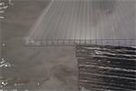 Polycarbonaat kanaalplaat 105 cm breed 16 mm dik X-structuur