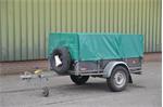 750 kilo aanhangwagen met zeil (198x96x75) aanhanger aanhang