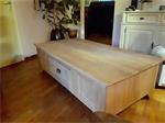 Mooie lichteiken salontafel
