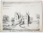 [Antique drawing] Huis te Spangen in Welstant 1550, after 17